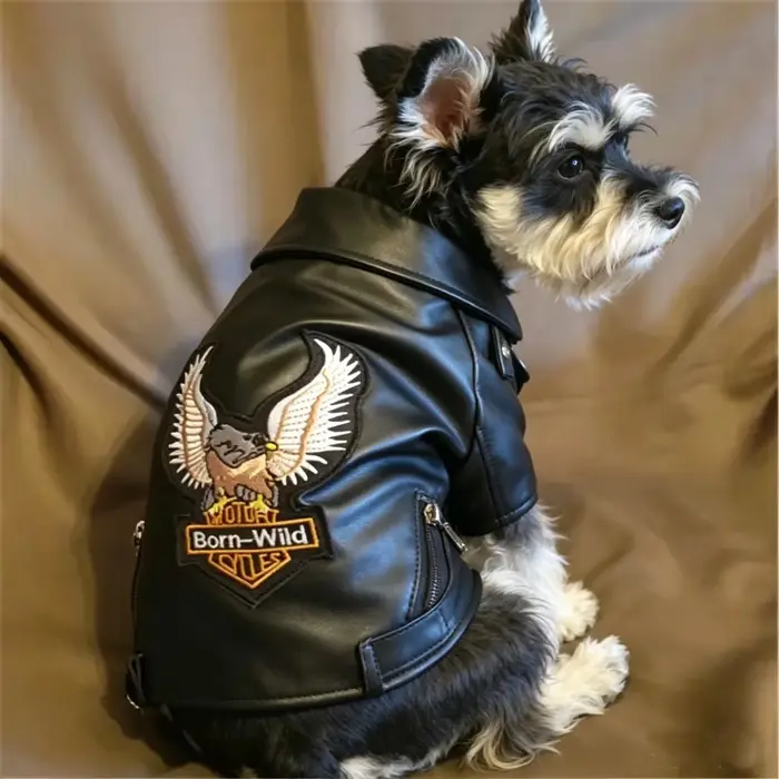 Manteau pour chien motif aigle magnifique