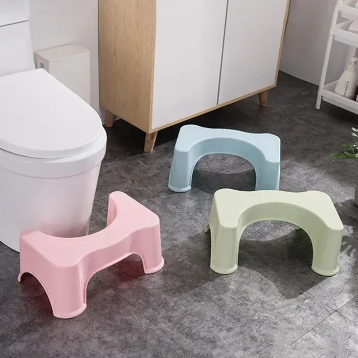 Tabouret de toilette Squatty pour salle de bain, pour enfants et femmes enceintes, siège de toilette