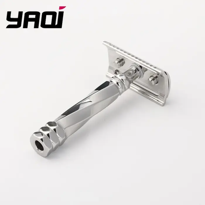 Rasoir de sécurité Yaqi Cerberus en acier inoxydable