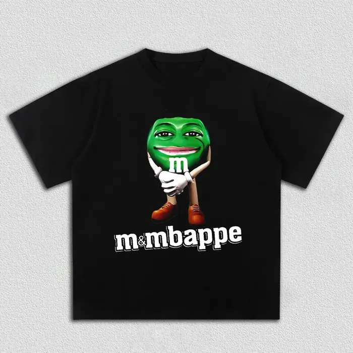 T-shirt humoristique Y2K en coton 100% pour homme et femme motif Meme de football Mbappe Dictador 2026 décontracté et confortable pour toutes les occasions