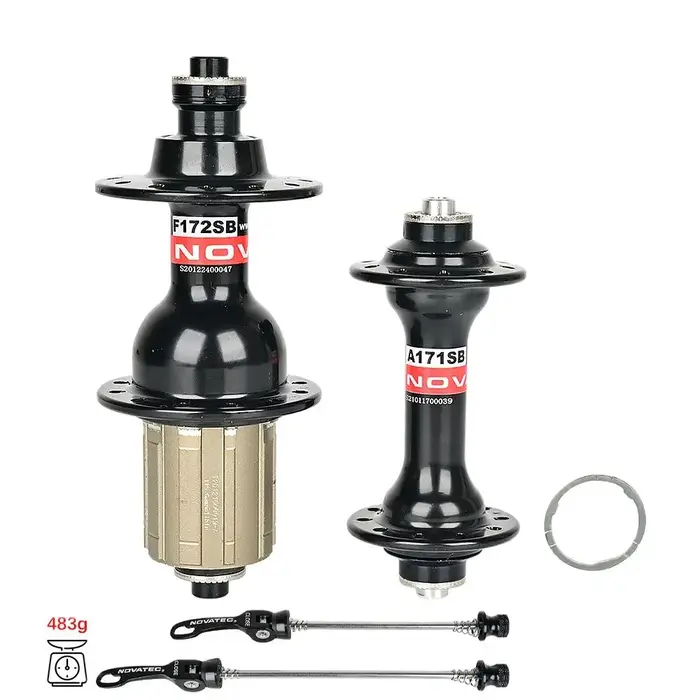 Novatec moyeu de vélo de route A171SB/F172SB avant 20H arrière 24H disque de moyeu de vélo pliant à 