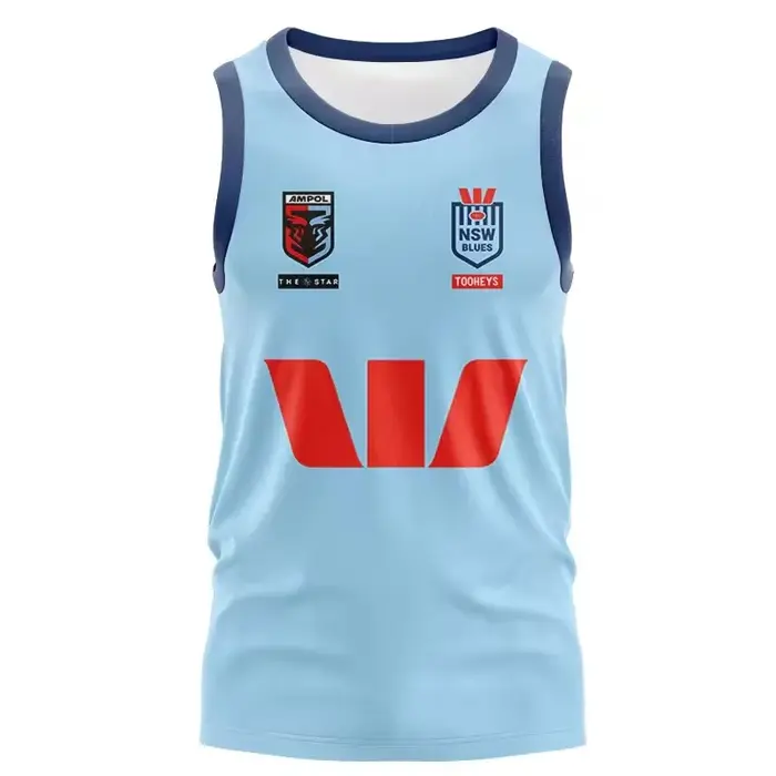 Maillot de rugby d'Australie New South Wales Blues 2025 – Maillot d'origine des États de l'NSW Blues