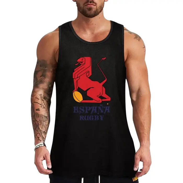 T-shirt Rugby Espagne pour homme, haut précieux, vêtements pour hommes, nouveau