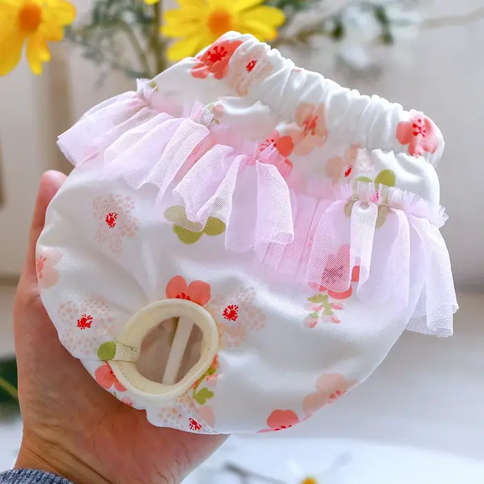 Sous-vêtements physiologiques pour animaux de compagnie, pantalons menstruels, couches réutilisables