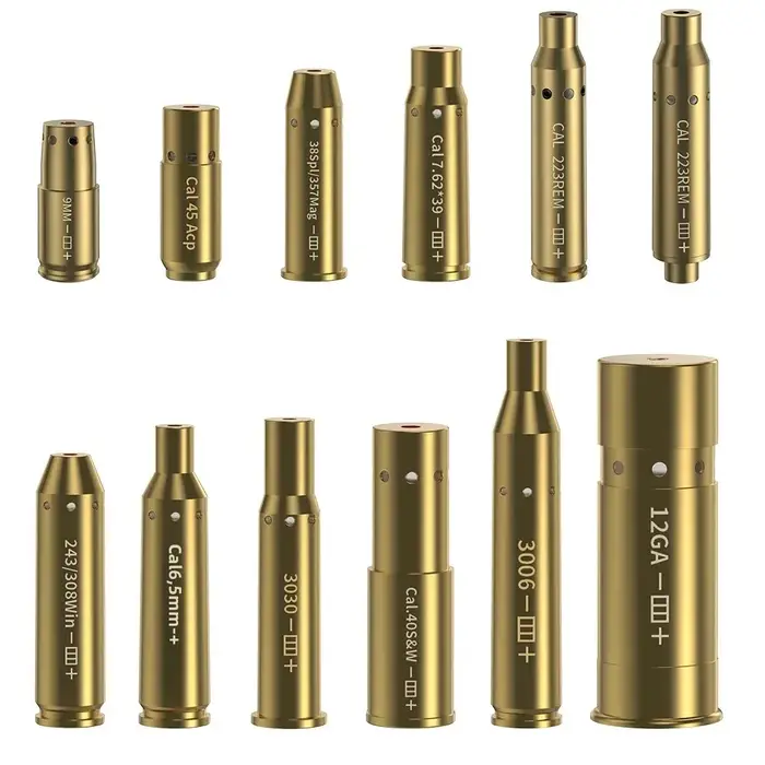 Cartouche d'endoscope Laser rouge de 9mm, vue à points pour pistolet et portée de fusil, accessoire de chasse, vue de tir d'entraînement