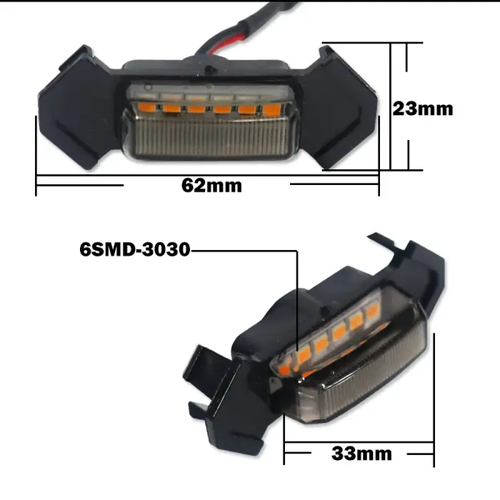 IJDM-Éclairage de calandre LED style Raptor, assemblages de montage en tissu, pour Toyota Keepoma 20