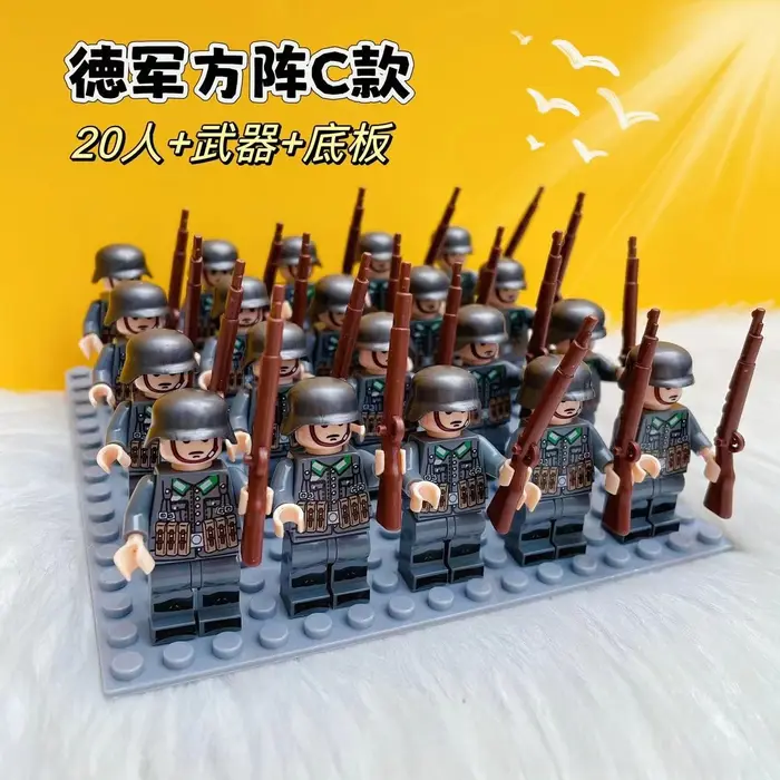 Cadeau de Noël : sac de poupées Phalanx, équipé d'armes, d'une base et de pièces d'assemblage, poupé