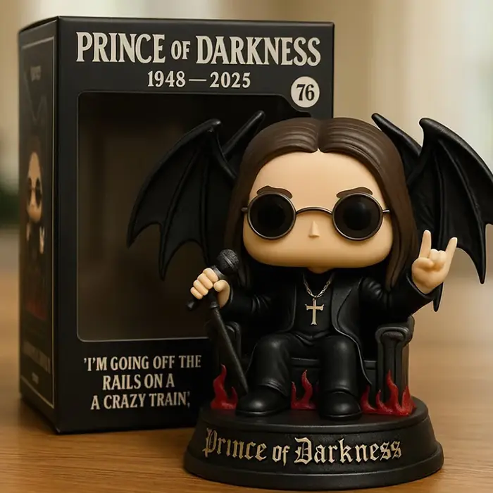 2025 pour la Figurine Ozzy Osbourne merci Ozzy le spectacle final retour au début spectacle d'adieu 2025 Figurine décorations de bureau