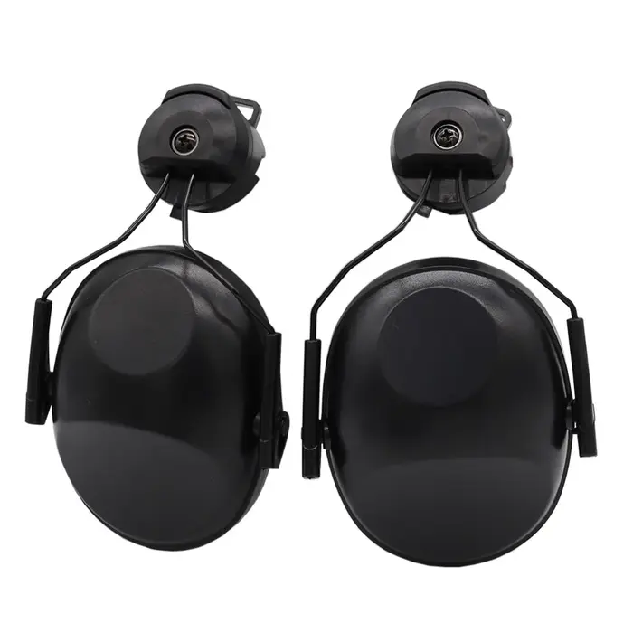 Bouchons d'oreille Anti-bruit, protège-oreilles tactiques pour la chasse, Version montée sur casque,