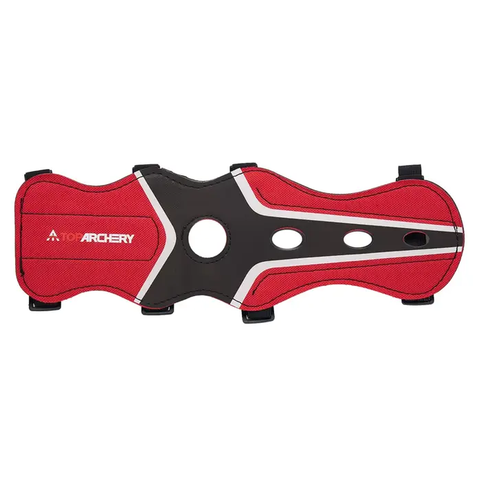Toparchery – protège-bras de tir à l'arc, protection réglable, accessoire à 4 sangles, léger, cible 