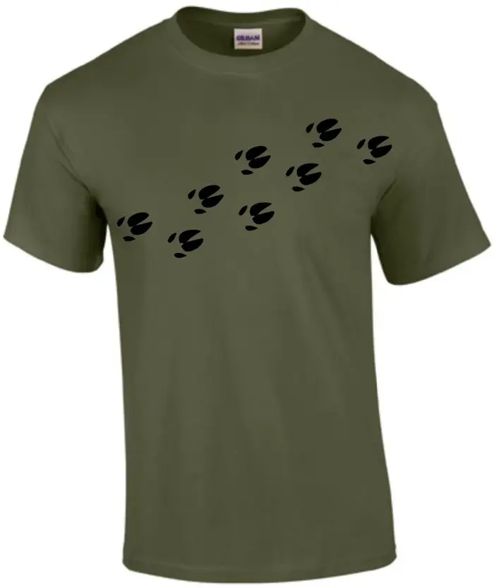 Pattes de sanglier chasseur chasse T-shirt mode été nouveau Design coton homme