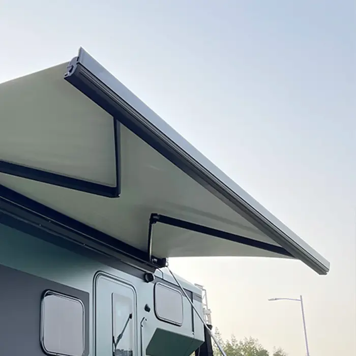 Wareda – auvent rétractable motorisé pour camion électrique, camping-car, Van, avec manivelle, carav
