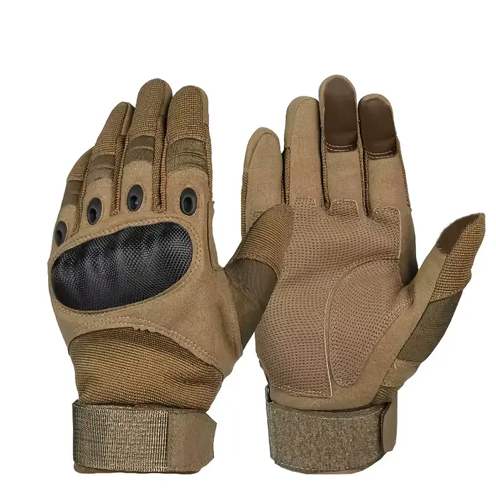 Gants tactiques doigts complets hommes écran tactile paume anti-dérapante chasse randonnée