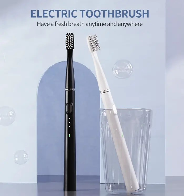 Brosse à dents électrique Ultra fine, sonique intelligente, 3 Modes de fonctionnement, Interface de 