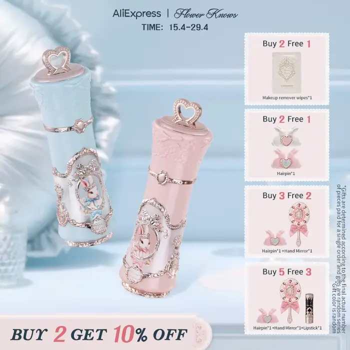 [NOUVEAU] Crème à lèvres Cloud de la collection Bunny Garden de Flower Knows
