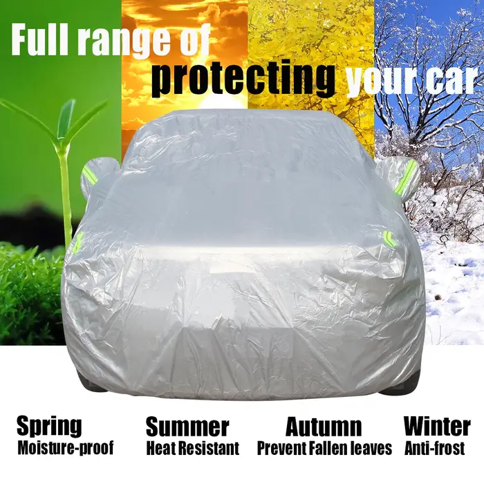 Housse de protection pour voiture Dacia Duster 2010-2026, pare-soleil extérieur, résistant aux UV, à