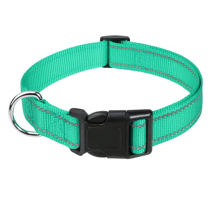 Collier pour animaux de compagnie, collier réfléchissant pour chien, réglable pour éviter l'étouffem