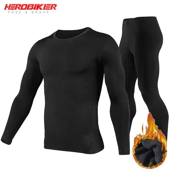 Sous-vêtement thermique d'hiver pour hommes