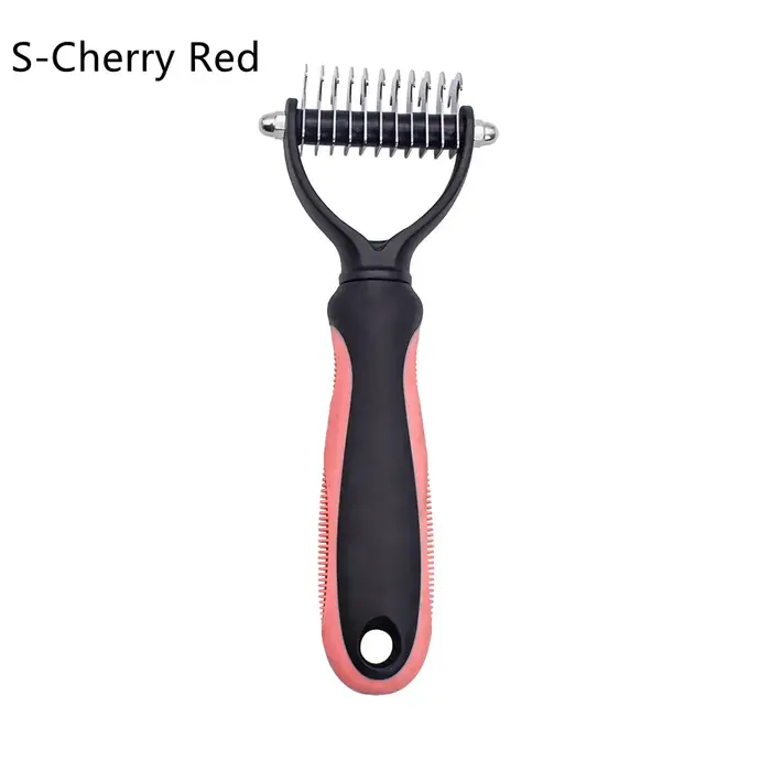Peigne d'épilation pour chiens et chats, démêlant, coupe de fourrure, brosse démêlante, outil de toi