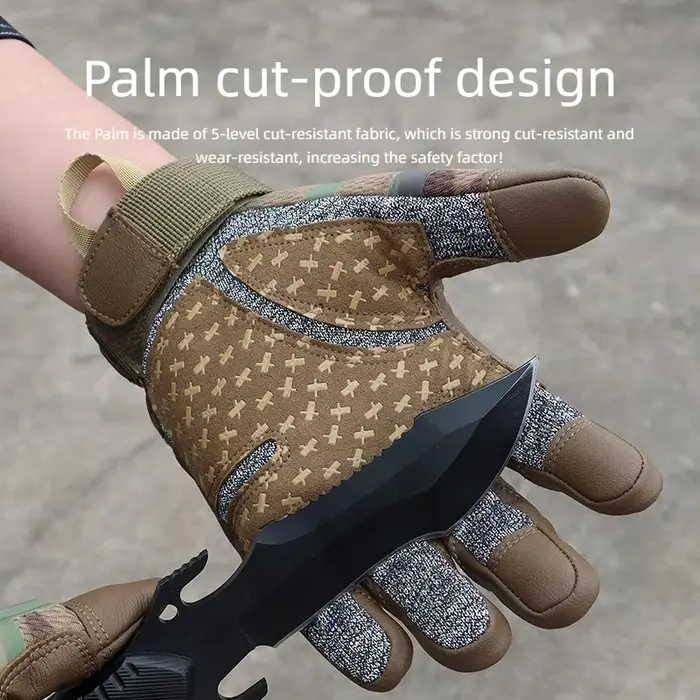 Gants professionnels chasse tactiques nylon écran anti-dérapage pour sports outdoor militaire airsoft