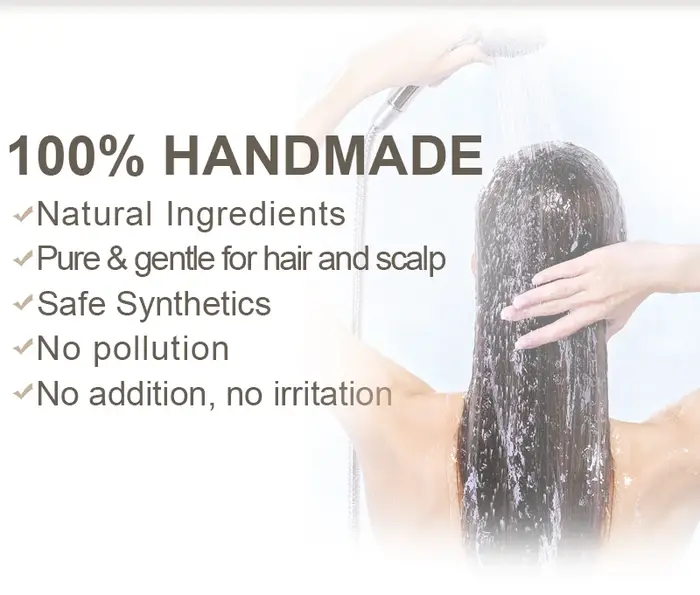 PURC-Shampooing bio Regina Vegan, 7 types, fait à la main, froid, ZEReLabels, pour cheveux brillants