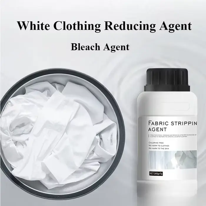 Vêtements blancs blanchisserie oxygène blanchiment blanchisserie détachant détergent vêtements huile détachant blanc réducteur Agent