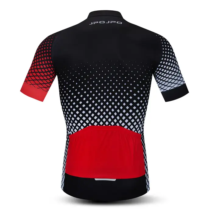 Maillot de cyclisme hommes vélo montagne route vtt petit haut été vélo course équitation vêtements uniforme vêtements vestes blanc rouge