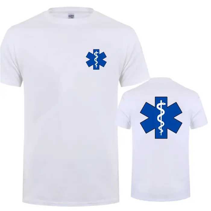 T-Shirt à Manches Courtes et Col Rond pour Homme et Femme