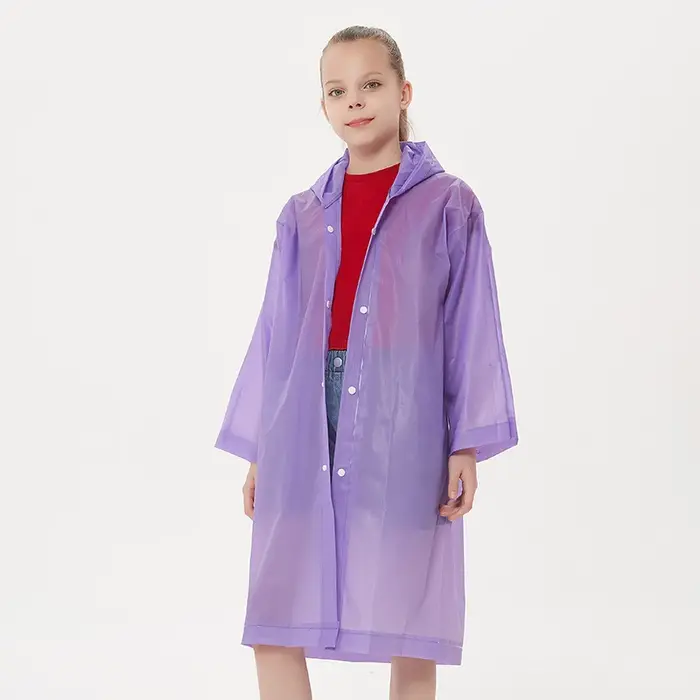 Poncho de pluie pour enfants, manteau de voyage Non jetable, accessoires de randonnée en plein air, 