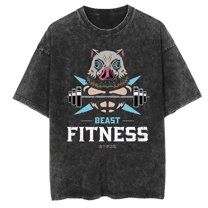 Graphique décontracté surdimensionné coton t-shirts pour hommes femmes entraînement Fitness T-Shirt 