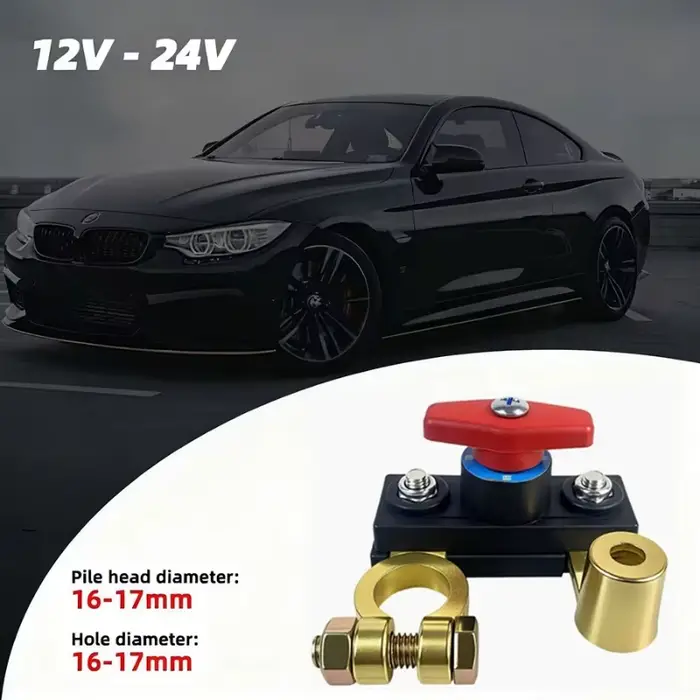 Interrupteur de coupure de batterie de voiture
