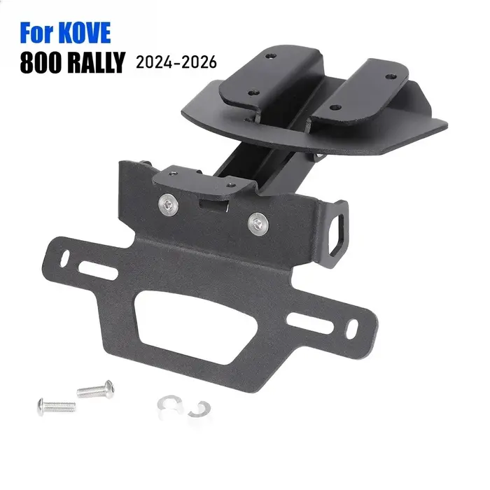 Support de plaque d'immatriculation arrière pour moto KOVE 800 RALLY 2024 2025 2026 – Garde-boue éliminateur de queue
