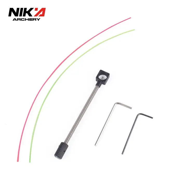 NIKA-Broche de visée à fibre optique, équipement de tir à l'arc