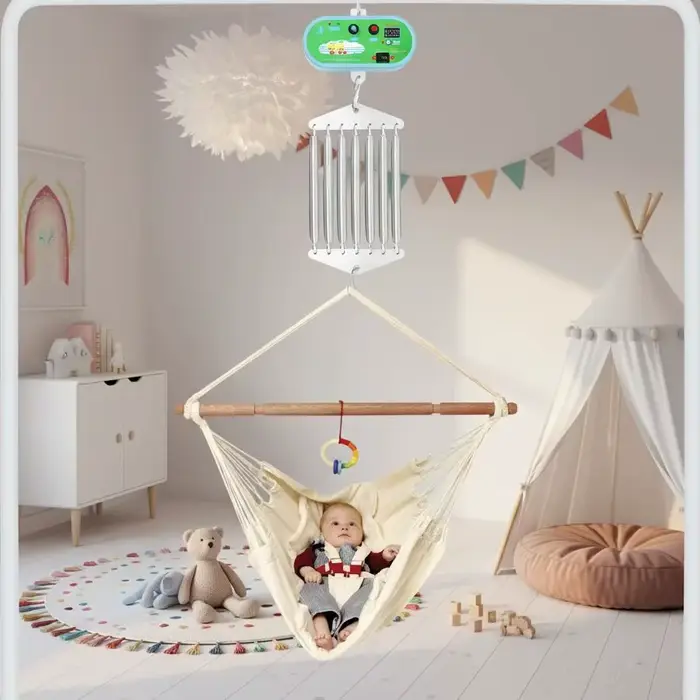 Contrôleur de balançoire pour bébé, moteur de balançoire suspendu pour bébé, minuterie électrique, b