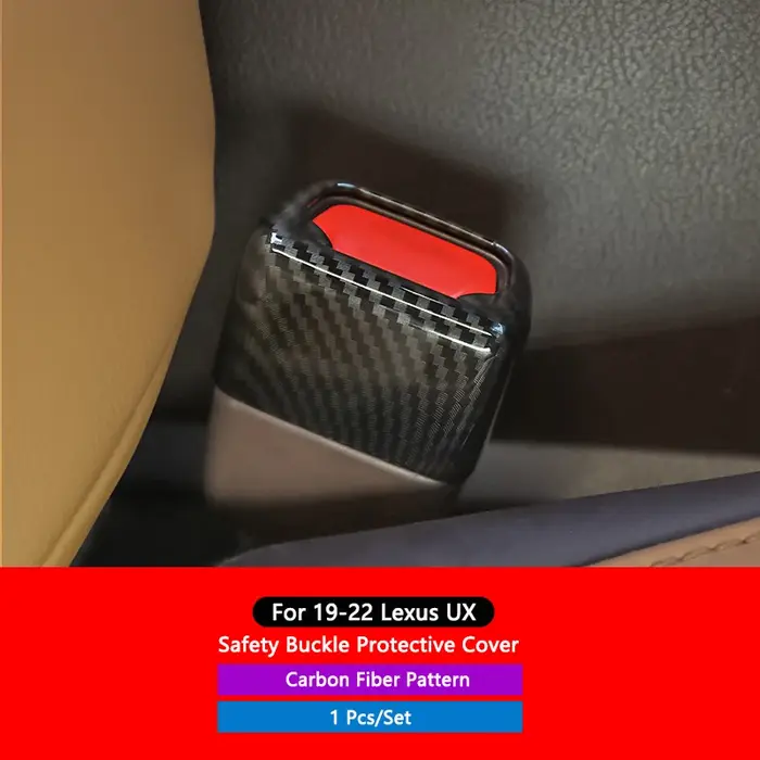 QHCP Ceinture de sécurité de sécurité strucProtective Cover ABS Anti-Scratch Dust Verde pour Lexus E