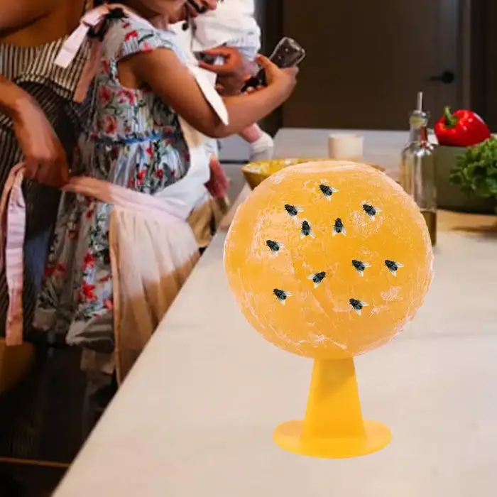 Piège à mouches boule collante résistant à la chaleur pour jardin protection des fruits sans produits chimiques occasions spéciales