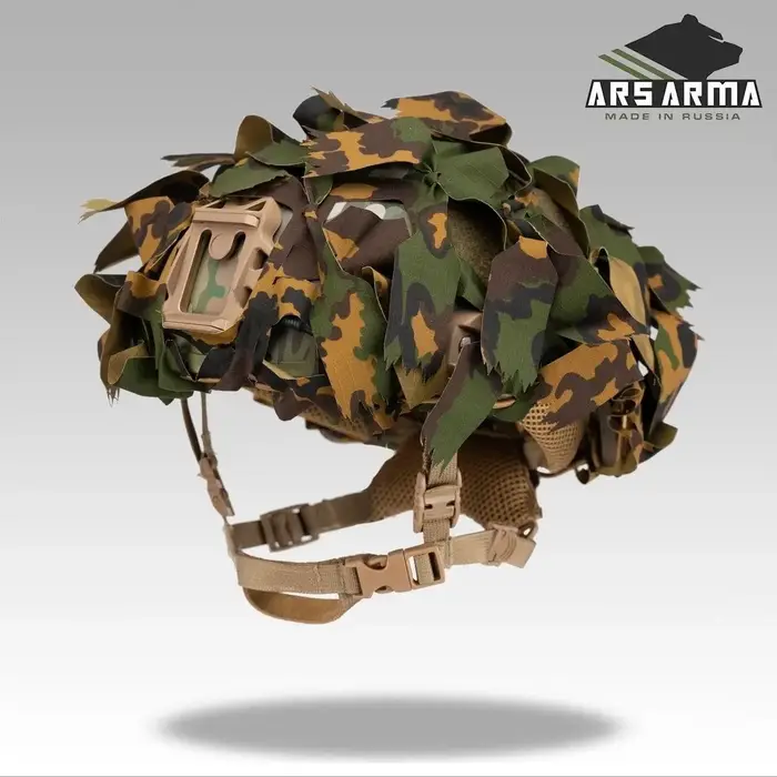 Housse 3D pour casque de chasse anti-IR, camouflage tactique airsoft et équipement wargame