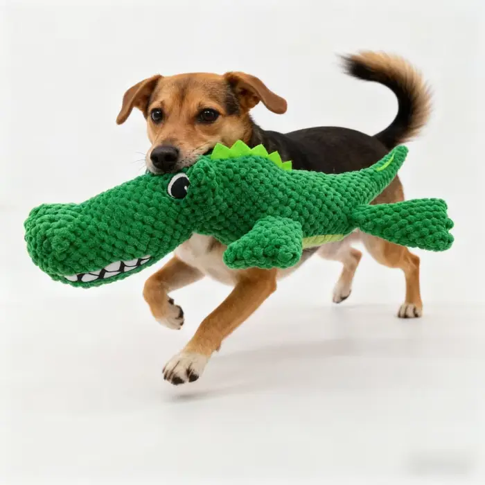 Grands jouets Crocodile pour chiens