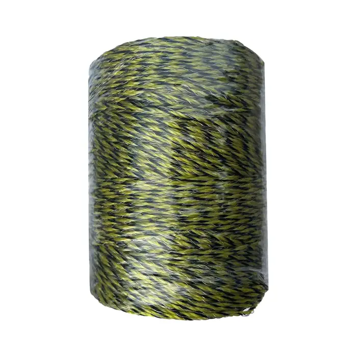 Clôture électrique en polywire, résistante à l'usure, pratique, robuste, polyvalente, 400M, pour chi