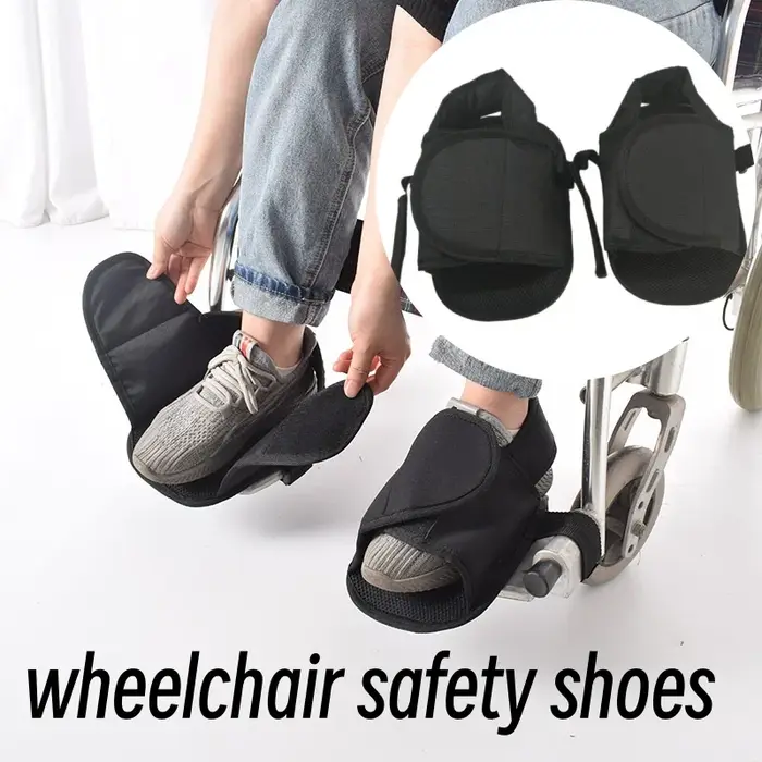 Chaussures de protection anti-chute pour personnes âgées, chaussures fixes antidérapantes, accessoires de sécurité pour personnes âgées