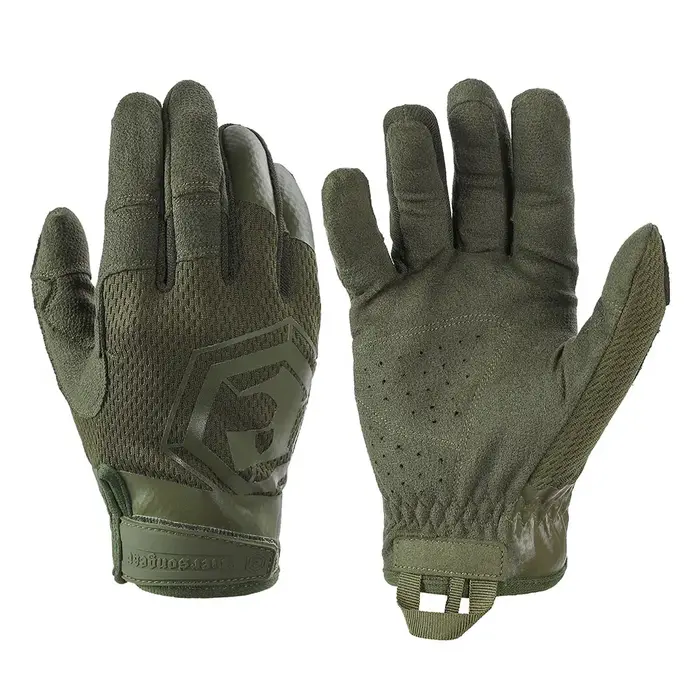 Gants tactiques Emerson Hummingbird bleu protection complète doigts chasse randonnée camping combat