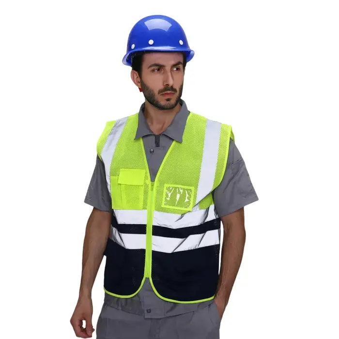 Gilet réfléchissant respirant, vêtements de sécurité réfléchissants d'équitation, vêtements réfléchi