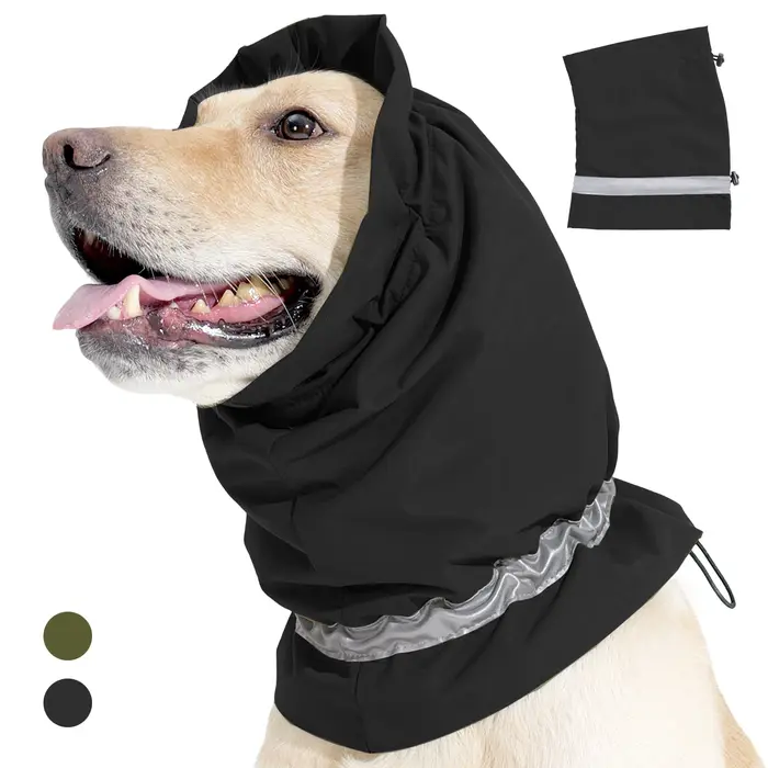 Hoodie apaisant pour chien avec cache-oreilles