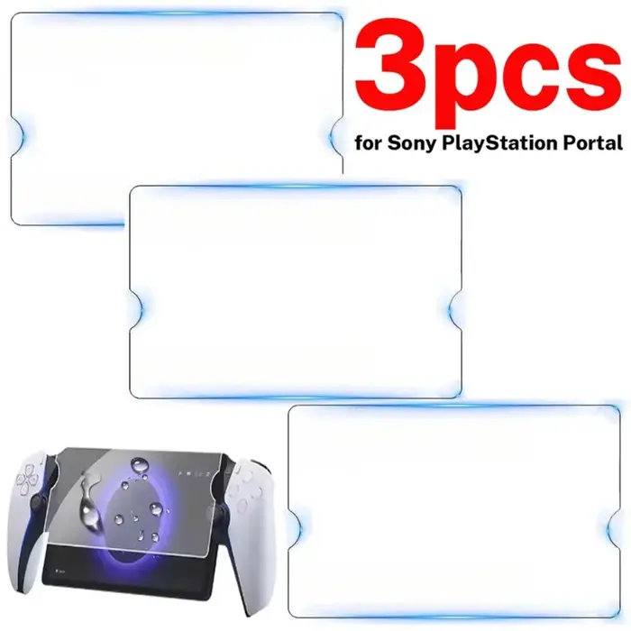 Verre trempé pour Sony PlayStation Portal protecteur d'écran Films de protection transparents anti-rayures
