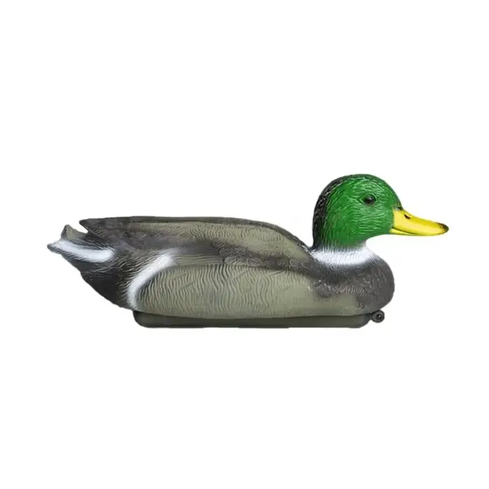 Leurre réaliste de canard mallard flottant, appât de chasse bionique en PE, 26 cm pour la chasse, la