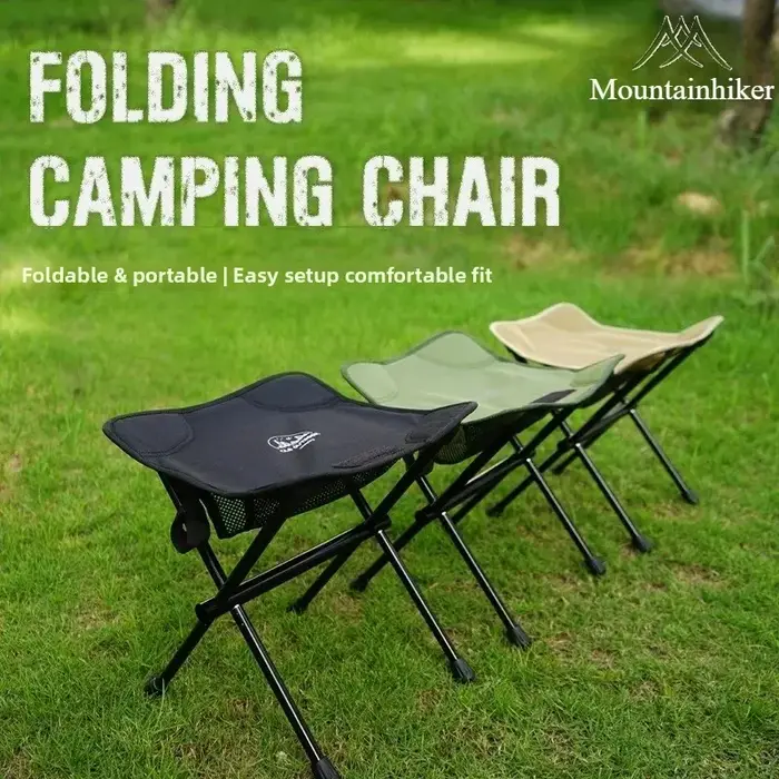 MOUNTAINHIKER extérieur ultraléger pliant chaise de Camping randonnée voyage pliable pêche Portable 