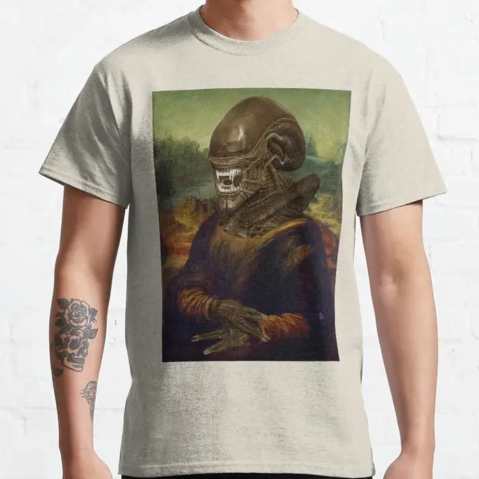 T-shirt humoristique Xenomorph, horreur, science-fiction, extraterrestre, weyland-yutani, scream de 