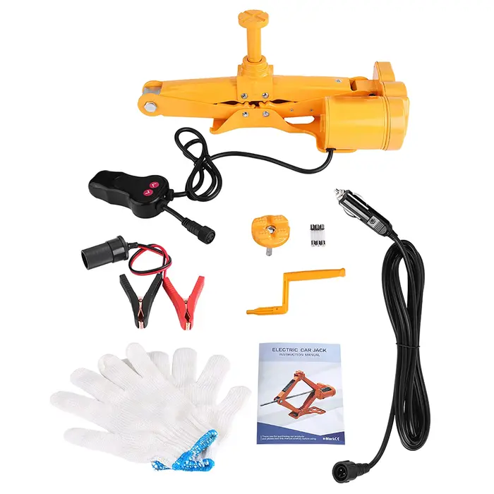 Cric électrique pour voiture, levage automobile, SUV, fourgon, garage, équipement d'urgence, 3 soudu