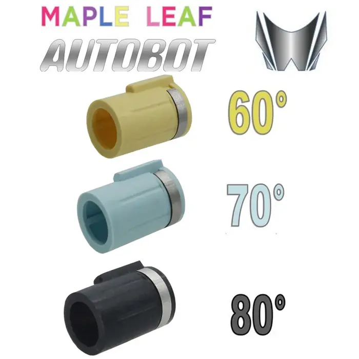 Feuille d'érable Autobot 60 °   70 °   80 °   Grade Hop Up Bucking Caoutchouc pour Marui / KJW / WE 