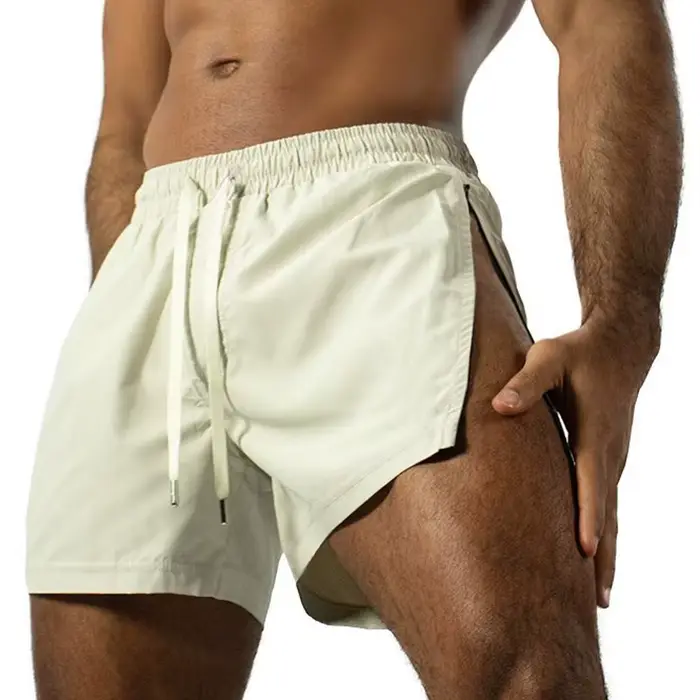 Shorts de sport d'été pour hommes, sweat-shirt à séchage rapide, bas de course, de plage, de Jogging